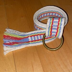 Madewell Cotton Cloth Belt S